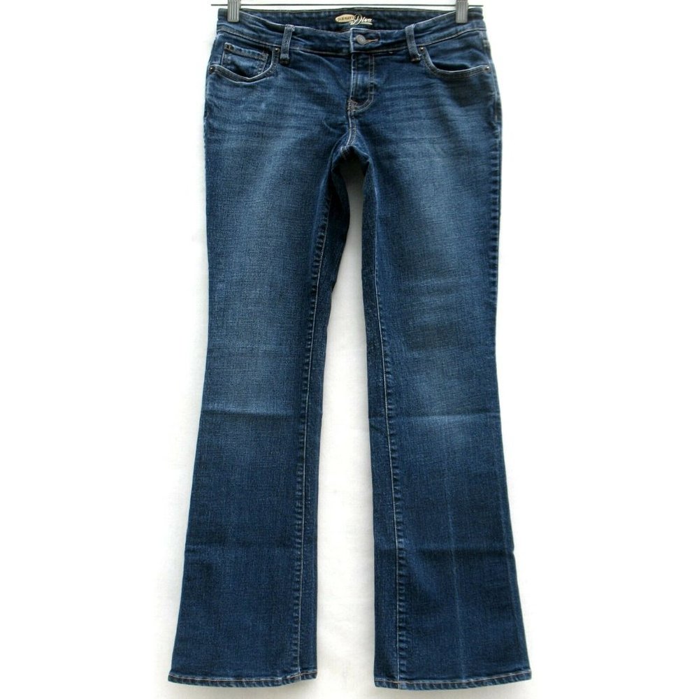 Old Navy The Diva Bootcut Crater Lake 29 x 30 Low Rise Stretch Dark Sz 6 (tag)